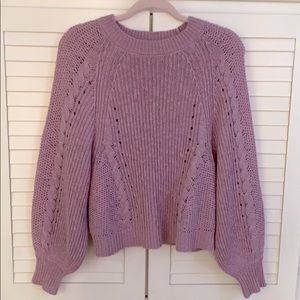 Purple pink sweater from American Eagle